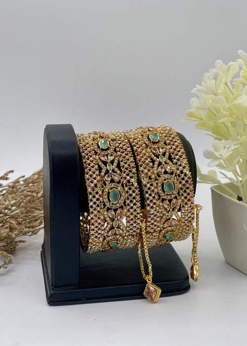 Shop the Zarlish Royal Bangles Openable from Zarosh Jewel