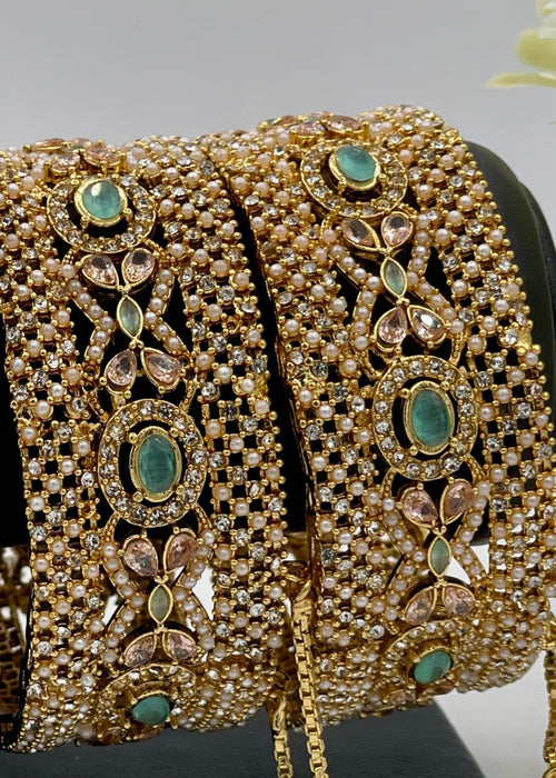 Shop the Zarlish Royal Bangles Openable from Zarosh Jewel