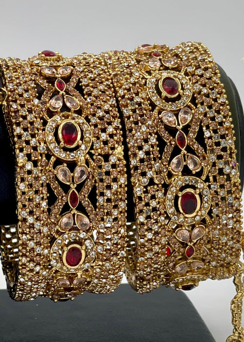 Shop the Zarlish Royal Bangles Openable from Zarosh Jewel