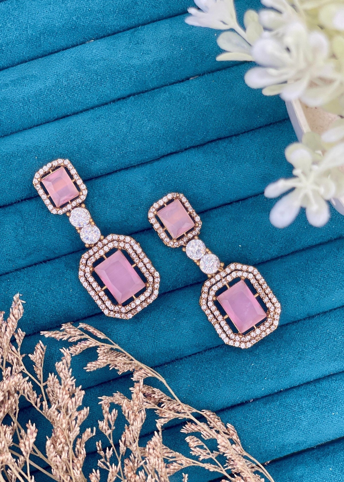 Shop the Zarmin Noir Luxe Earrings from Zarosh Jewel