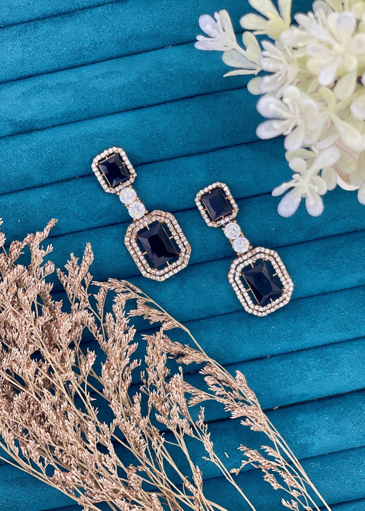 Shop the Zarmin Noir Luxe Earrings from Zarosh Jewel