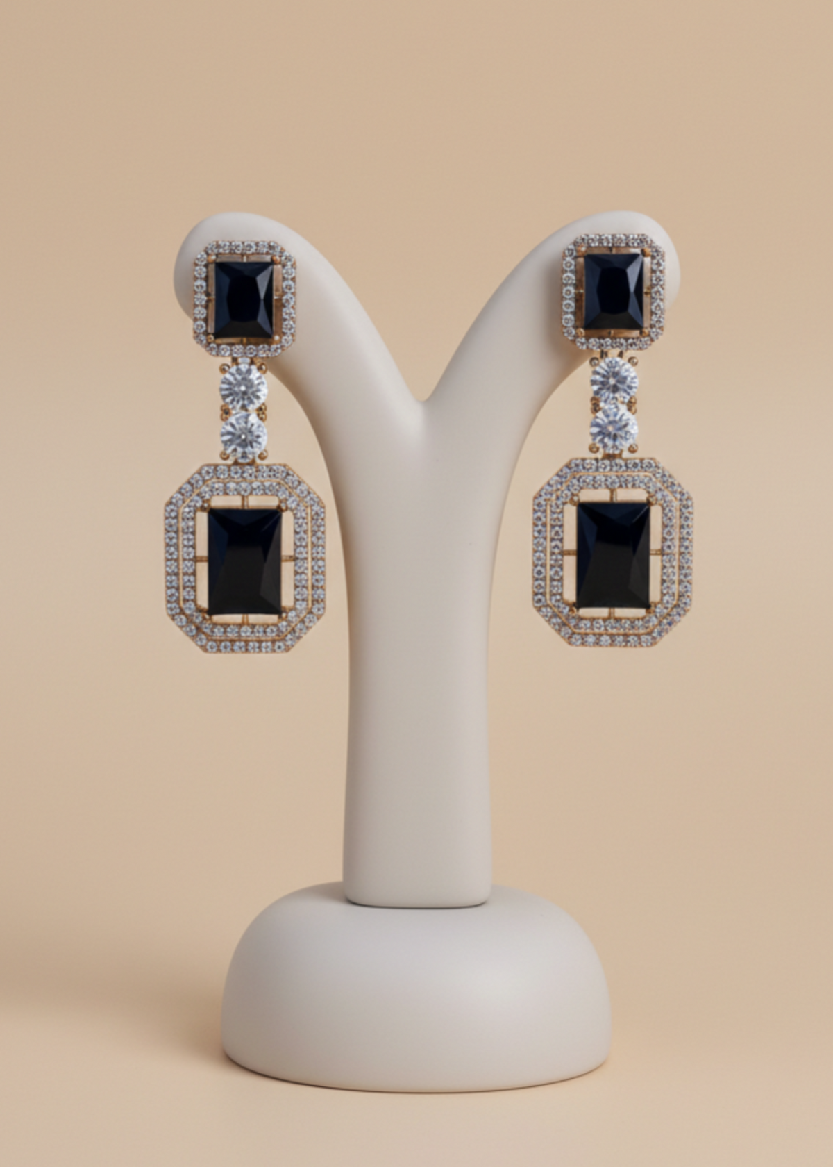 Shop the Zarmin Noir Luxe Earrings from Zarosh Jewel