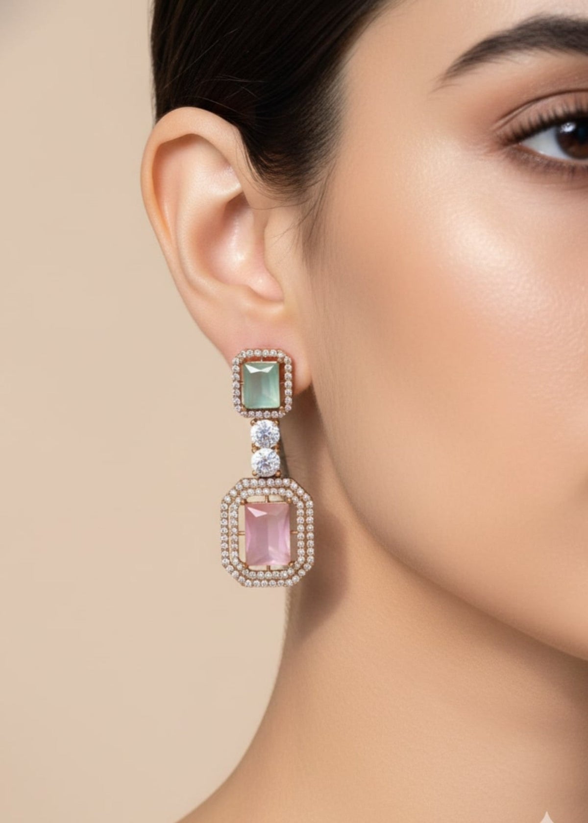 Shop the Zarmin Noir Luxe Earrings from Zarosh Jewel