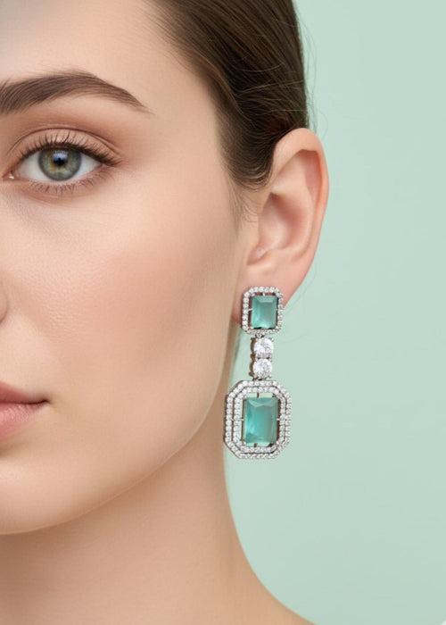 Shop the Zarmin Royal Crystal Earrings from Zarosh Jewel