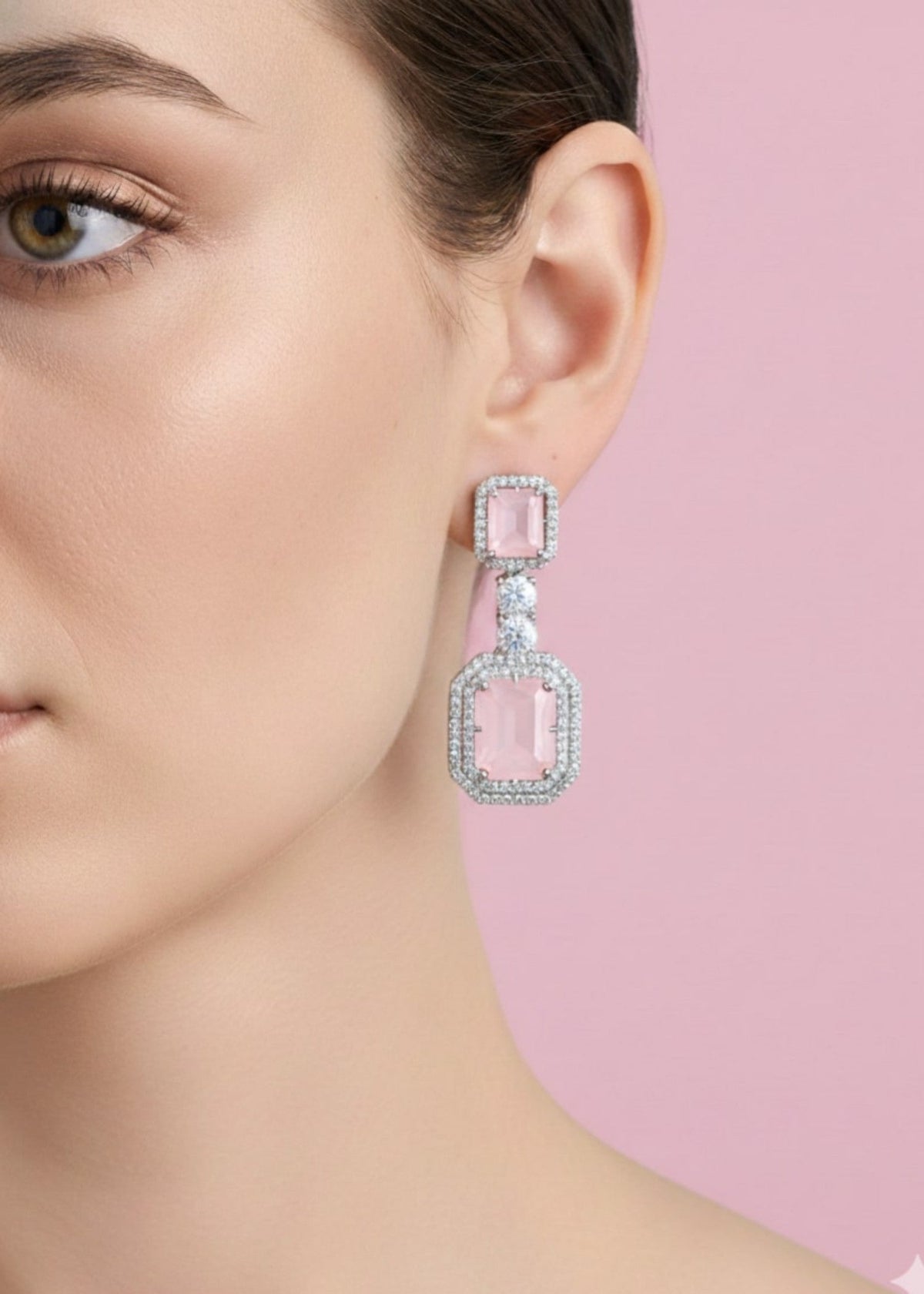 Shop the Zarmin Royal Crystal Earrings from Zarosh Jewel