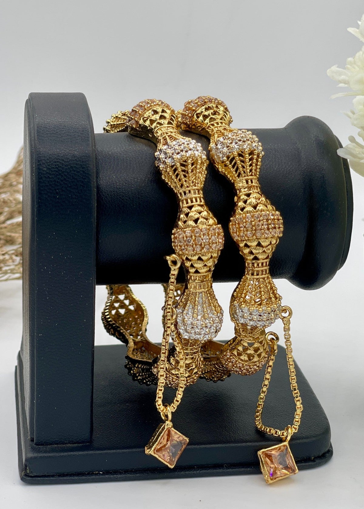Shop the Zarmina Bangles Openable from Zarosh Jewel