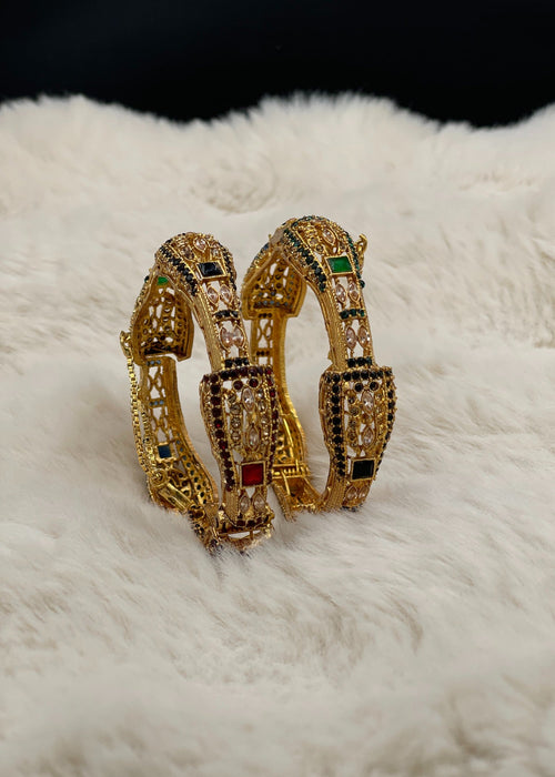 Shop the Zayna Openable Bangles from Zarosh Jewel
