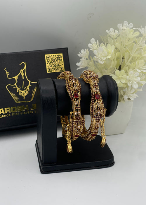 Shop the Zayna Openable Bangles from Zarosh Jewel
