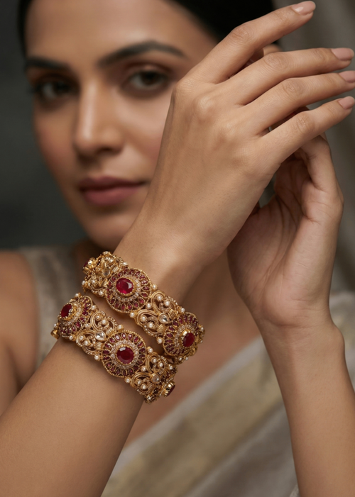 Shop the Zeb Openable Bangles from Zarosh Jewel