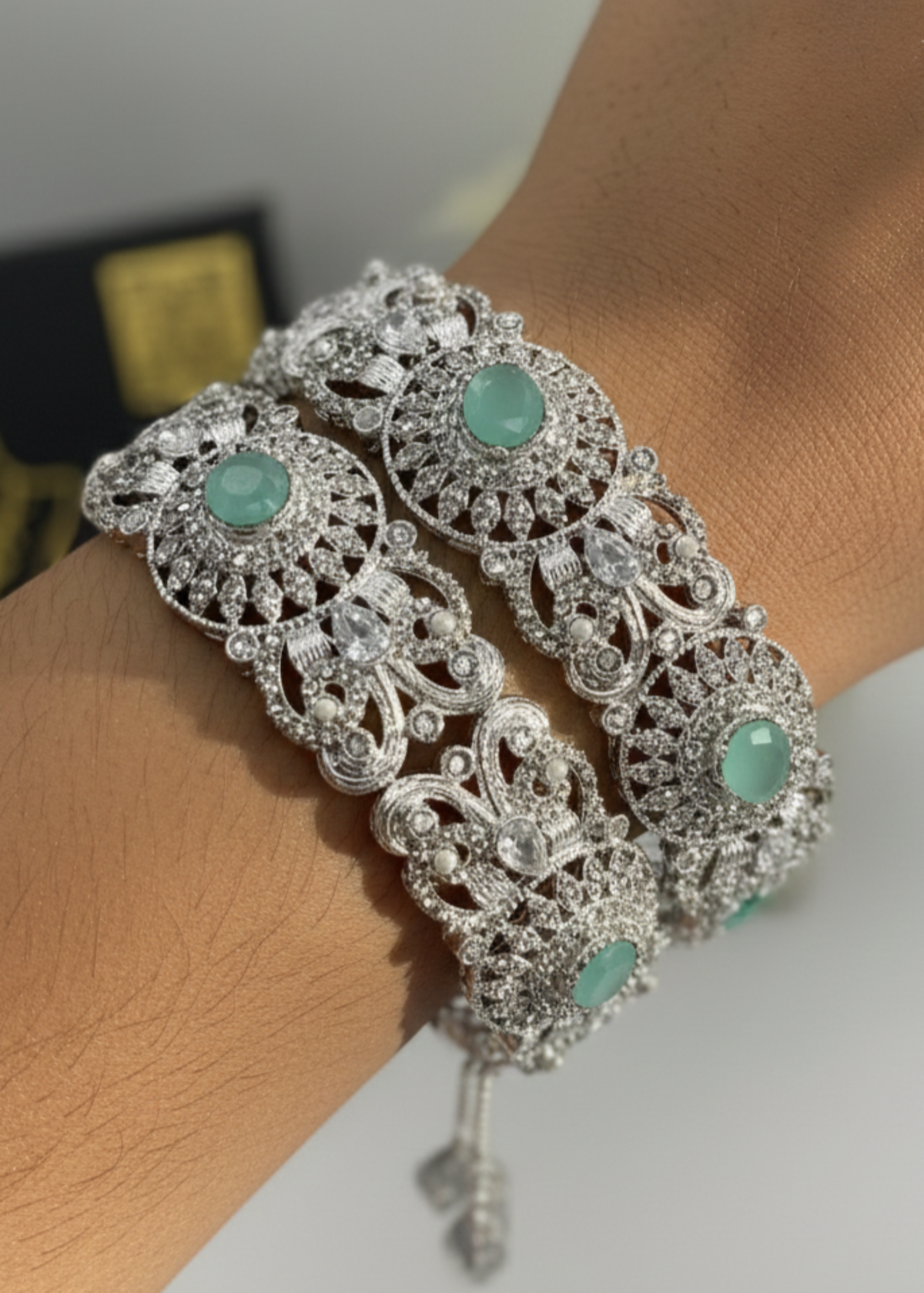 Shop the Zeb Openable Bangles from Zarosh Jewel