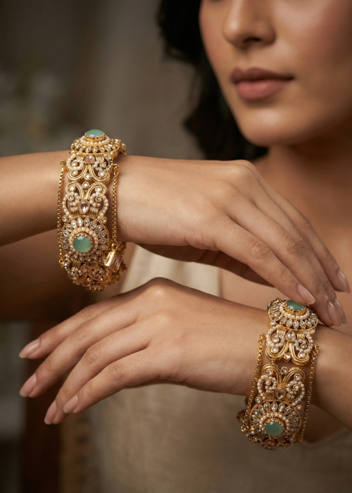 Shop the Zeb Openable Bangles from Zarosh Jewel