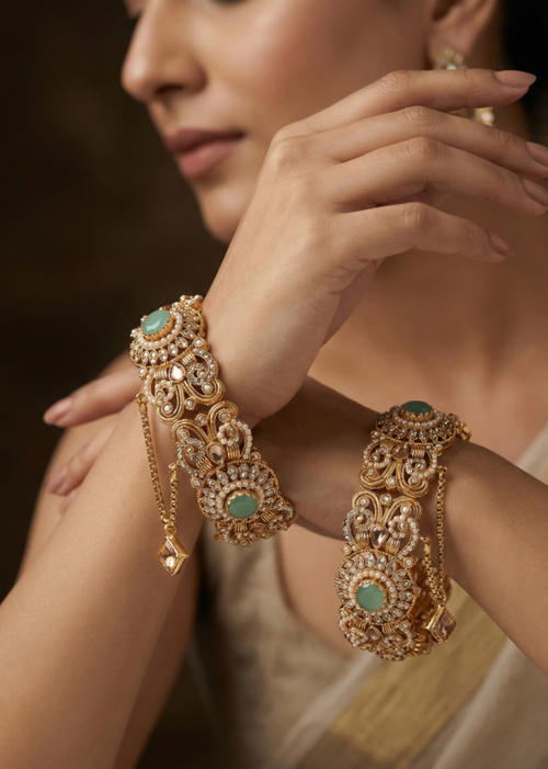 Shop the Zeb Openable Bangles from Zarosh Jewel