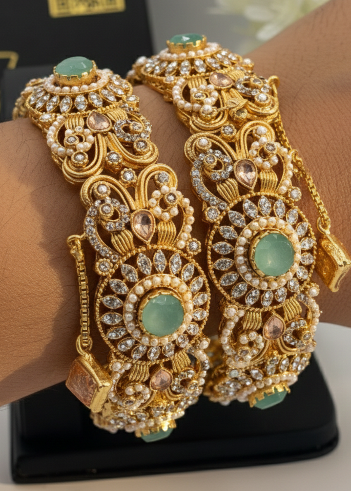 Shop the Zeb Openable Bangles from Zarosh Jewel