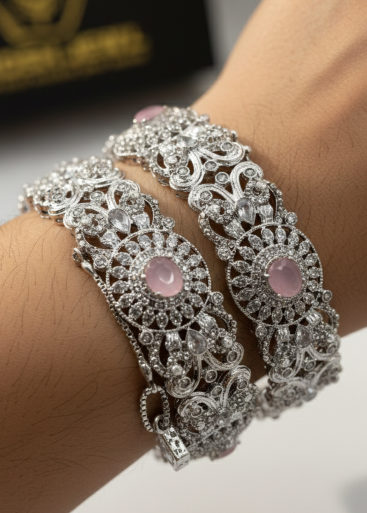 Shop the Zeb Openable Bangles from Zarosh Jewel