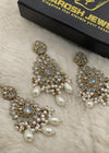 Shop the Zeba Kundan Earring & Tikka from Zarosh Jewel
