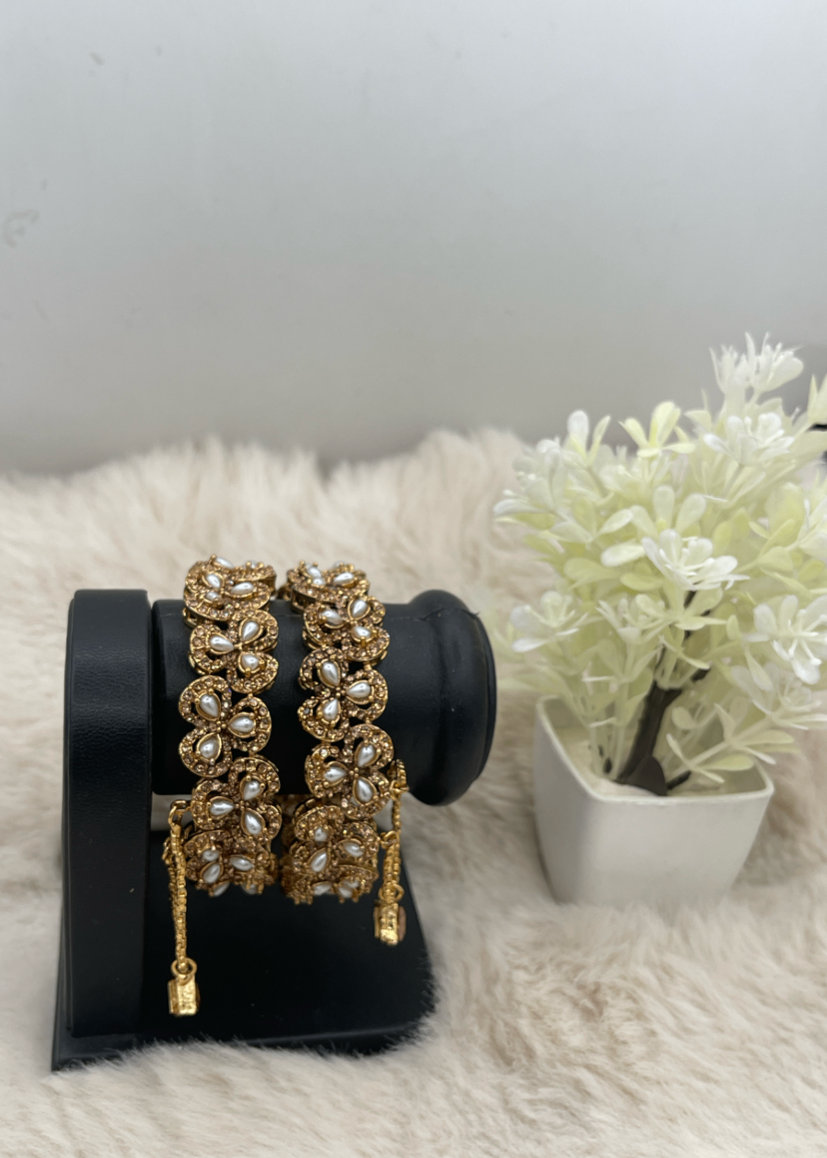 Shop the Zimal Openable Bangles from Zarosh Jewel