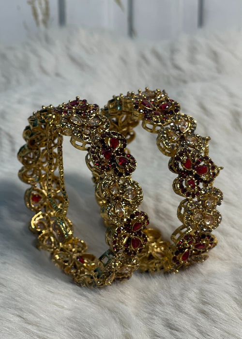 Shop the Zimal Openable Bangles from Zarosh Jewel