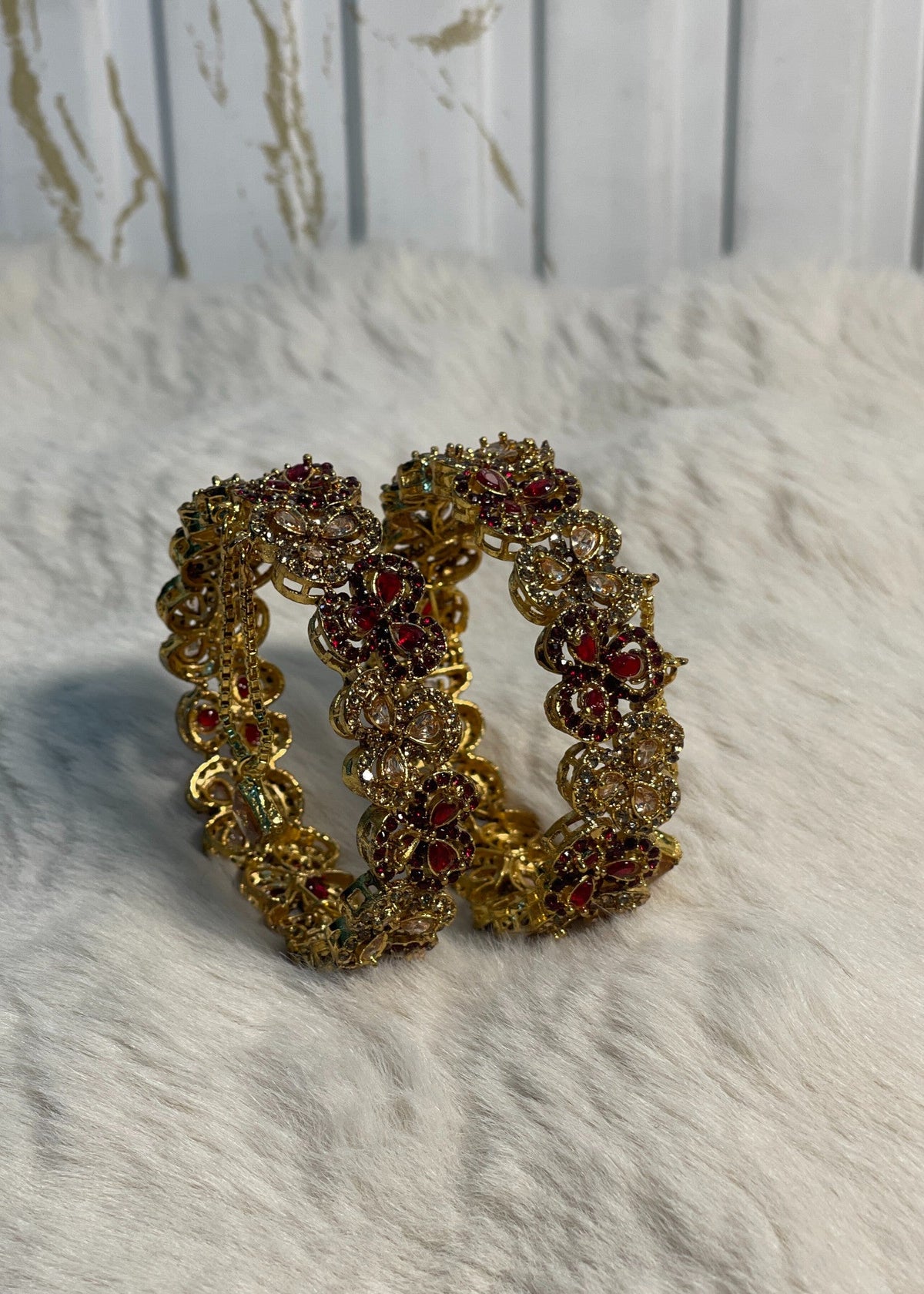 Shop the Zimal Openable Bangles from Zarosh Jewel