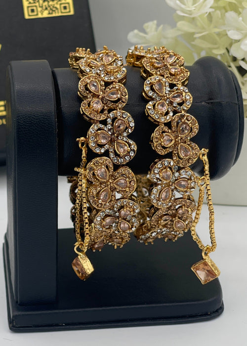 Shop the Zimal Openable Bangles from Zarosh Jewel