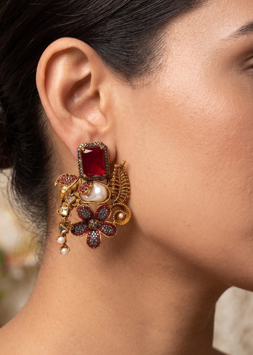 Shop the Ziva Heritage Earring from Zarosh Jewel