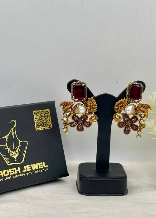 Shop the Ziva Heritage Earring from Zarosh Jewel
