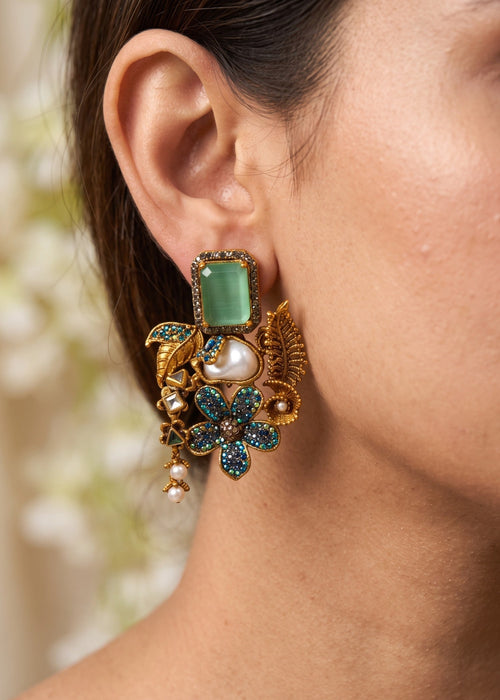 Shop the Ziva Heritage Earring from Zarosh Jewel