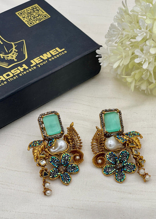 Shop the Ziva Heritage Earring from Zarosh Jewel