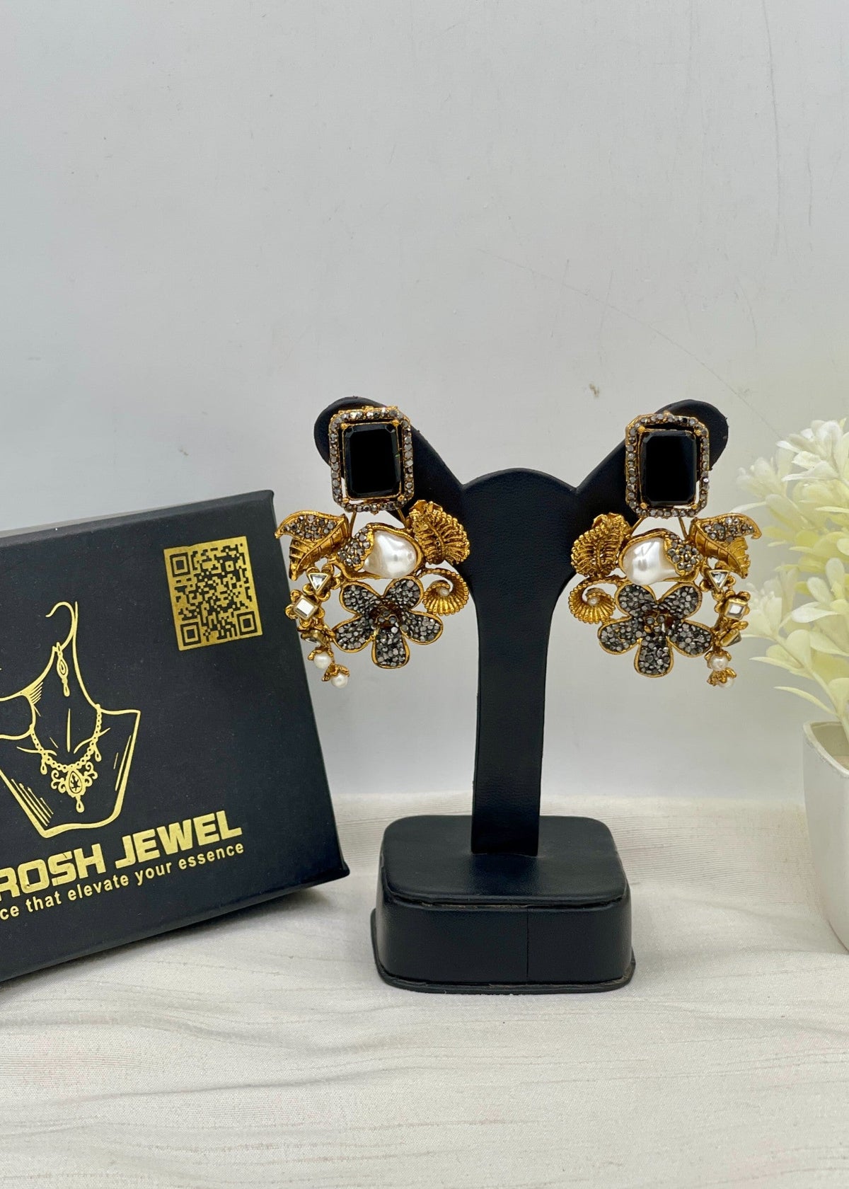 Shop the Ziva Heritage Earring from Zarosh Jewel