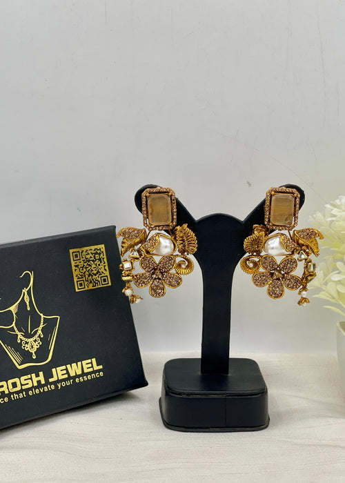 Shop the Ziva Heritage Earring from Zarosh Jewel
