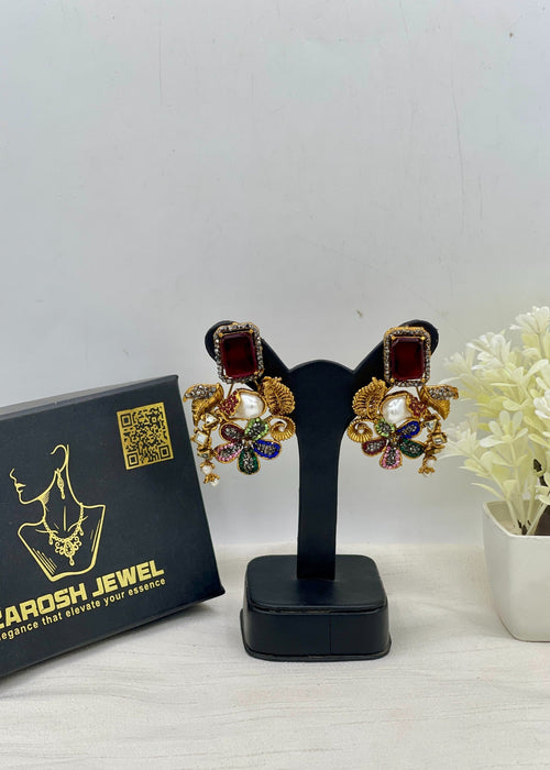 Shop the Ziva Heritage Earring from Zarosh Jewel