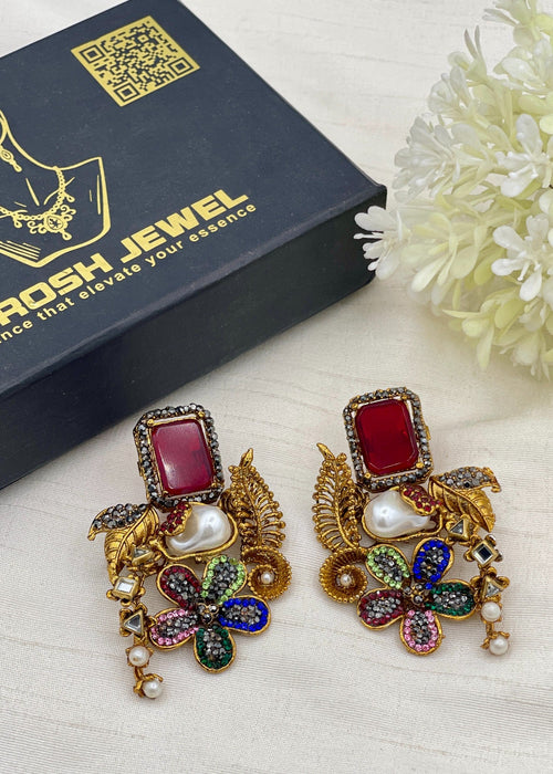 Shop the Ziva Heritage Earring from Zarosh Jewel