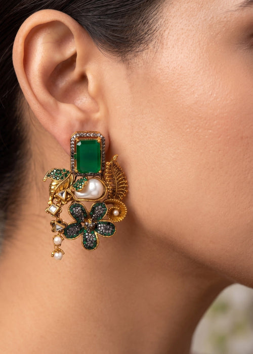 Shop the Ziva Heritage Earring from Zarosh Jewel