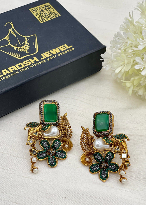 Shop the Ziva Heritage Earring from Zarosh Jewel