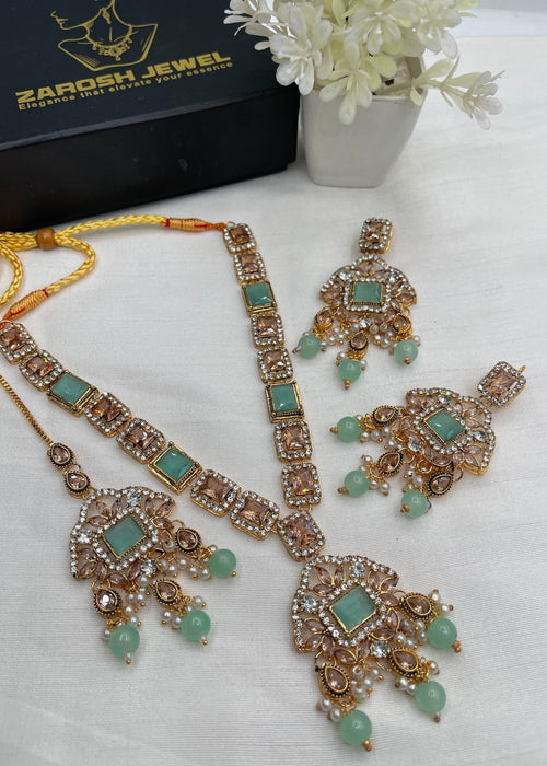 Shop the Zoe Necklace Set from Zarosh Jewel