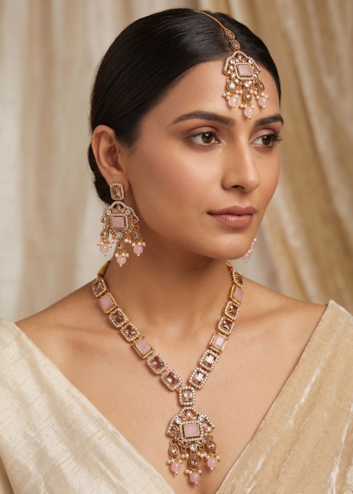 Zoe Necklace Set by Zarosh Jewel