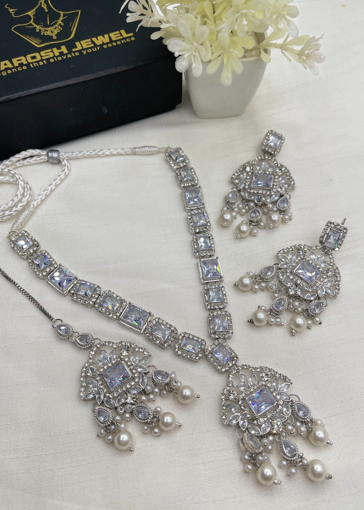 Shop the Zoe Necklace Set from Zarosh Jewel
