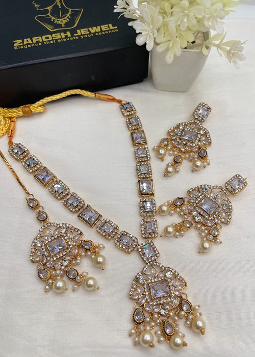 Shop the Zoe Necklace Set from Zarosh Jewel