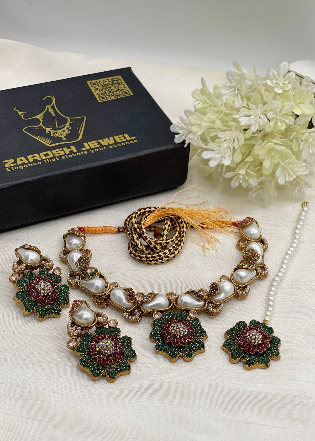 Shop the Zofisha Necklace Set from Zarosh Jewel