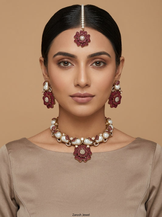 Shop the Zofisha Necklace Set from Zarosh Jewel