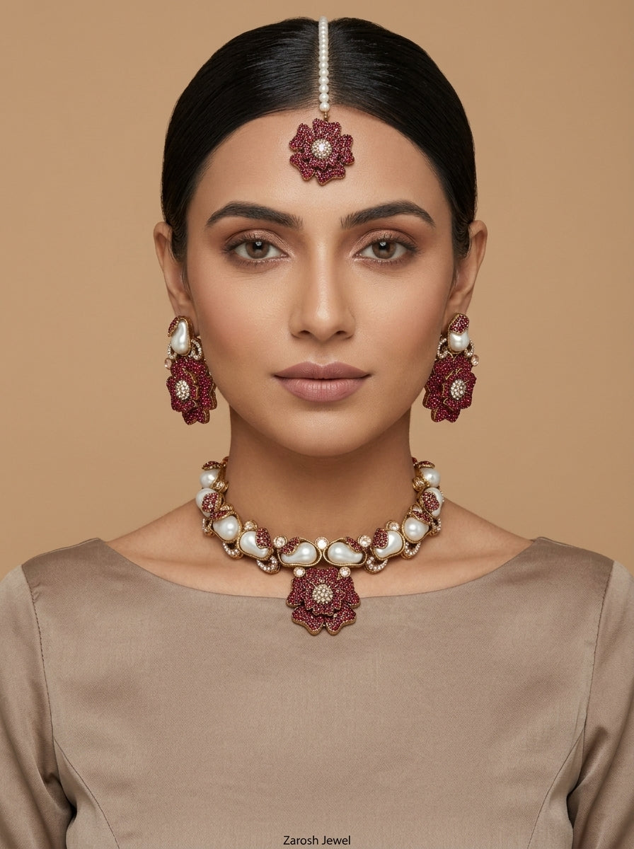 Shop the Zofisha Necklace Set from Zarosh Jewel