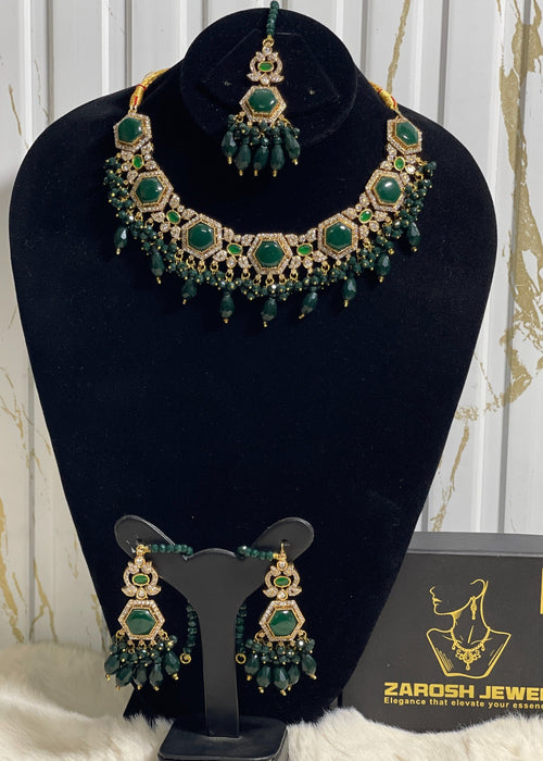 Shop the Zoya Necklace Set from Zarosh Jewel