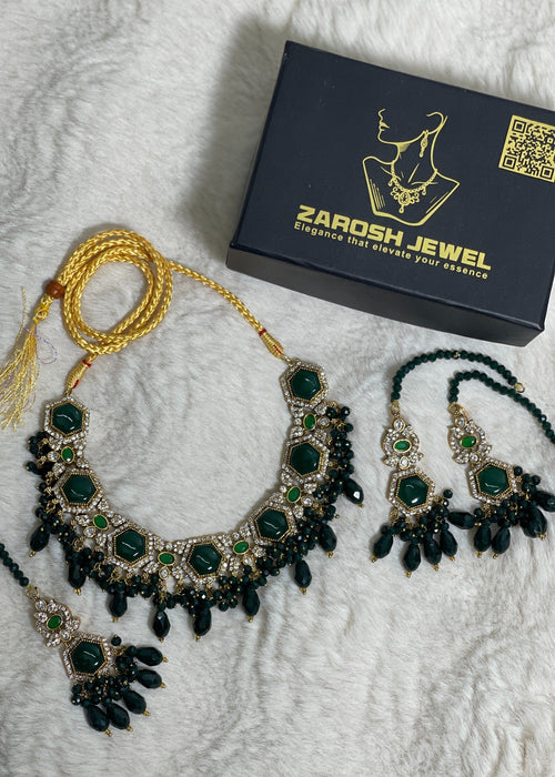 Shop the Zoya Necklace Set from Zarosh Jewel