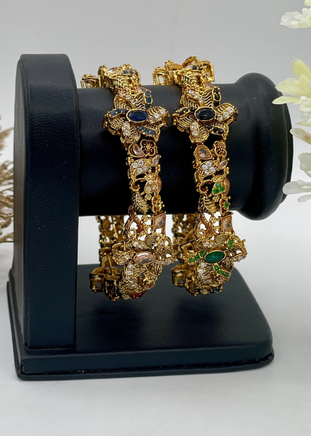 Shop the Zuhra Bangles Openable from Zarosh Jewel