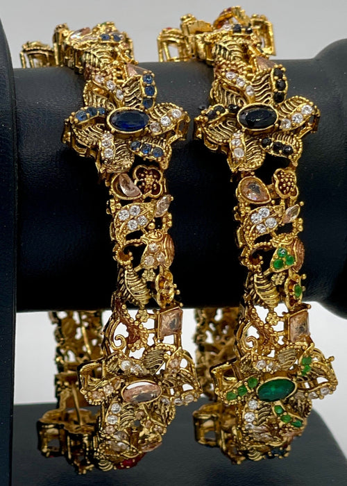 Shop the Zuhra Bangles Openable from Zarosh Jewel