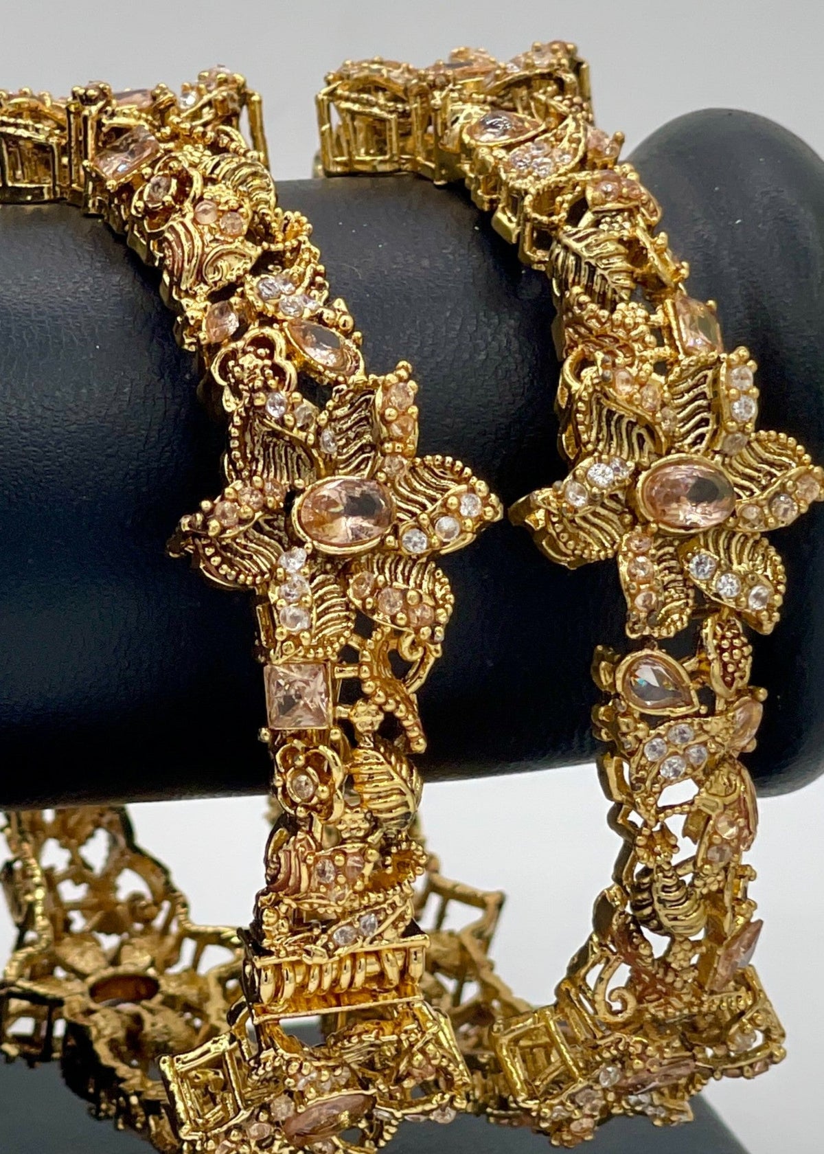 Shop the Zuhra Bangles Openable from Zarosh Jewel