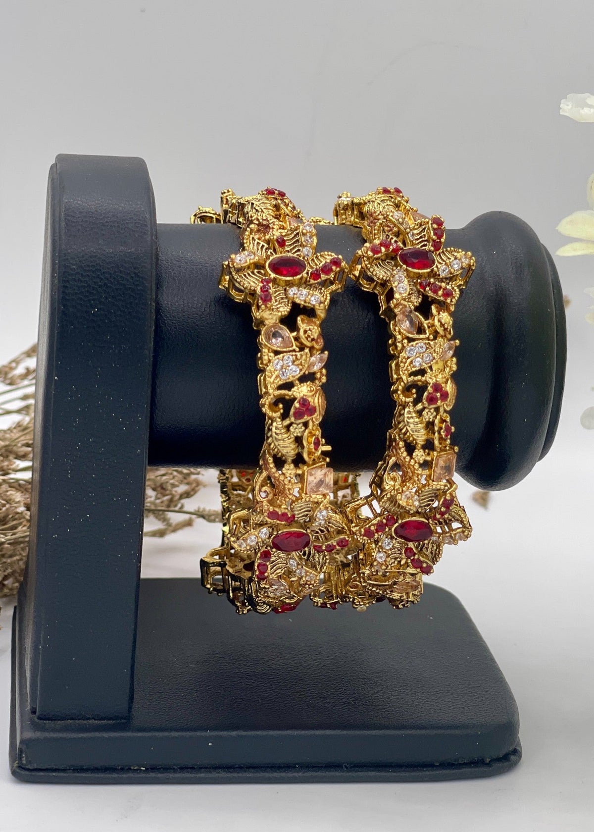 Shop the Zuhra Bangles Openable from Zarosh Jewel