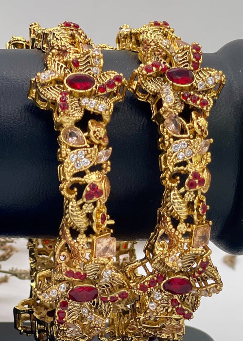 Shop the Zuhra Bangles Openable from Zarosh Jewel