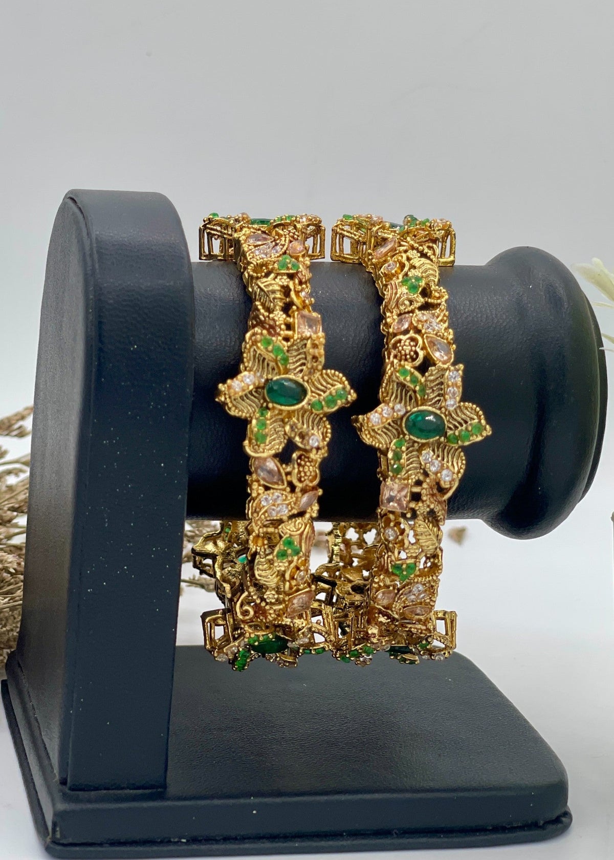 Shop the Zuhra Bangles Openable from Zarosh Jewel