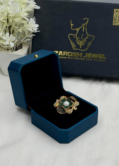 Shop the Zuleikha Blossom Ring from Zarosh Jewel