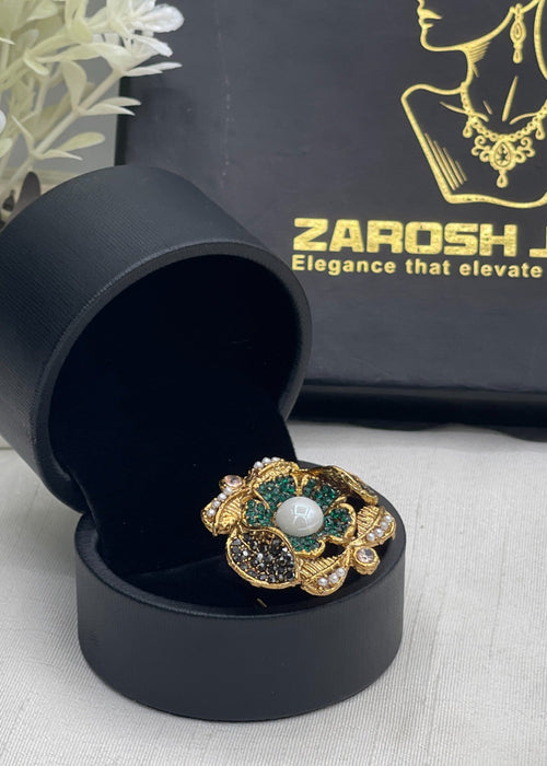 Shop the Zuleikha Blossom Ring from Zarosh Jewel